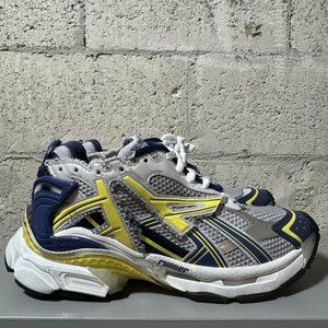BALENCIAGA Runner White Yellow Blue
